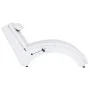 Massage couch with white synthetic leather pillow by , Daybeds - Ref: Foro24-281345, Price: 263,74 €, Discount: %