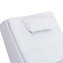 Massage couch with white synthetic leather pillow by , Daybeds - Ref: Foro24-281345, Price: 250,59 €, Discount: %
