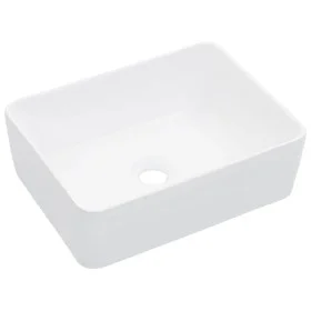 Washbasin 40x30x13 cm white ceramic by vidaXL, Sinks - Ref: Foro24-143919, Price: 73,35 €, Discount: %