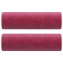 Sofá de 2 plazas con cojines terciopelo rojo tinto 120 cm de , Sofás - Ref: Foro24-3200875, Precio: 209,33 €