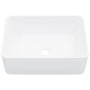 Waschbecken 40x30x13 cm aus weißer Keramik von vidaXL, Sinkt - Ref: Foro24-143919, Preis: 75,00 €, Rabatt: %