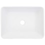 Lavabo 40x30x13 cm cerámica blanco