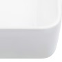 Lavabo 40x30x13 cm cerámica blanco