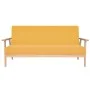 Yellow 2-Piece Fabric Sofa Set by , Sofas - Ref: Foro24-274917, Price: 383,03 €, Discount: %