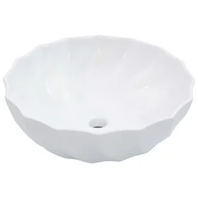 Weißes Keramikwaschbecken 46x17 cm von vidaXL, Sinkt - Ref: Foro24-143921, Preis: 64,88 €, Rabatt: %