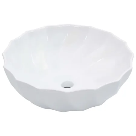 Lavabo 46x17 cm cerámica blanco de vidaXL, Lavabos - Ref: Foro24-143921, Precio: 64,86 €, Descuento: %