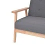 3-Piece Sofa Set Dark Gray Fabric by , Sofas - Ref: Foro24-279145, Price: 626,94 €, Discount: %