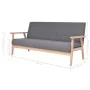 3-Piece Sofa Set Dark Gray Fabric by , Sofas - Ref: Foro24-279145, Price: 626,94 €, Discount: %