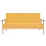 3-Piece Yellow Fabric Sofa Set by , Sofas - Ref: Foro24-279147, Price: 502,74 €, Discount: %