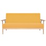 3-teilige Sofagarnitur aus gelbem Stoff von , Sofas - Ref: Foro24-279147, Preis: 510,12 €, Rabatt: %