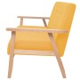 Juego de sofás de 3 piezas tela amarillo de , Sofás - Ref: Foro24-279147, Precio: 510,12 €, Descuento: %