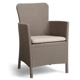 Keter Miami garden chair cappuccino color 216833 by , Garden chairs - Ref: Foro24-409078, Price: 91,92 €, Discount: %