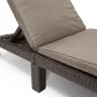 Keter Tumbona con cojín Daytona marrón de , Tumbonas - Ref: Foro24-441307, Precio: 149,13 €, Descuento: %