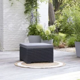 Allibert Garden Ottoman California Gray by , Modular outdoor sofas - Ref: Foro24-444966, Price: 113,74 €, Discount: %