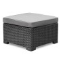 Allibert Otomana de jardín California gris de , Sofás modulares de exterior - Ref: Foro24-444966, Precio: 113,36 €