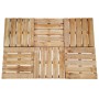 Verandafliesen 6 Einheiten braunes Holz 50x50 cm von vidaXL, Böden und Teppiche - Ref: Foro24-44947, Preis: 70,13 €, Rabatt: %
