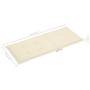 Garden chairs 2 units with cream cushions solid teak wood by , Garden chairs - Ref: Foro24-3062378, Price: 228,27 €, Discount: %