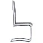 Sillas voladizas de comedor 4 unidades cuero sintético gris de , Sillas de comedor - Ref: Foro24-281726, Precio: 265,74 €, De...