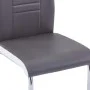 Sillas voladizas de comedor 4 unidades cuero sintético gris de , Sillas de comedor - Ref: Foro24-281726, Precio: 265,74 €, De...