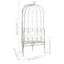 Gartenbank aus gealtertem braunem Metall, 95 cm von vidaXL, Gartenbänke - Ref: Foro24-45433, Preis: 255,59 €, Rabatt: %