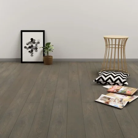Self-adhesive PVC floor planks 4.46 m² 3 mm gray and brown by vidaXL, Floors and carpets - Ref: Foro24-143876, Price: 90,64 €...