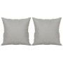 2-seater sofa with light gray microfiber fabric cushions 120 cm by , Sofas - Ref: Foro24-3200966, Price: 280,61 €, Discount: %