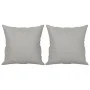 2-seater sofa with light gray microfiber fabric cushions 120 cm by , Sofas - Ref: Foro24-3200966, Price: 275,70 €, Discount: %