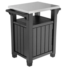 Keter Multifunctional garden table BBQ Unity classic wood look by , Storage trunks - Ref: Foro24-422816, Price: 187,51 €, Dis...
