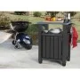 Keter Multifunktionaler Gartentisch BBQ Unity in klassischer Holzoptik von , Aufbewahrungskisten - Ref: Foro24-422816, Preis:...