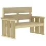 Juego de comedor de jardín 3 piezas madera de pino impregnada de , Conjuntos de jardín - Ref: Foro24-3096616, Precio: 358,17 ...