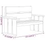 Garten-Essgruppe 3-teilig aus imprägniertem Kiefernholz von , Gartensets - Ref: Foro24-3096616, Preis: 365,55 €, Rabatt: %