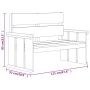 Garten-Essgruppe 3-teilig aus imprägniertem Kiefernholz von , Gartensets - Ref: Foro24-3096616, Preis: 371,06 €, Rabatt: %