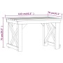 Garten-Essgruppe 3-teilig aus imprägniertem Kiefernholz von , Gartensets - Ref: Foro24-3096616, Preis: 371,06 €, Rabatt: %