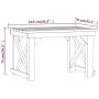 Juego de comedor de jardín 3 piezas madera de pino impregnada de , Conjuntos de jardín - Ref: Foro24-3096616, Precio: 358,17 ...