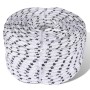 Polyester braided rope 10 mm 250 mm white by vidaXL, Ropes and metal cords - Ref: Foro24-143793, Price: 108,77 €, Discount: %