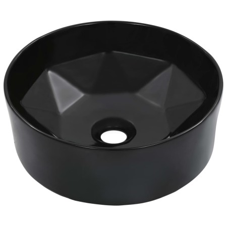 Schwarzes Keramikwaschbecken 36x14 cm von vidaXL, Sinkt - Ref: Foro24-143910, Preis: 57,75 €, Rabatt: %