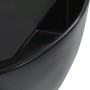 Lavabo 36x14 cm cerámica negro