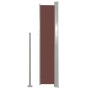 Retractable side awning 160x500 cm brown by vidaXL, Umbrellas - Ref: Foro24-45465, Price: 85,72 €, Discount: %