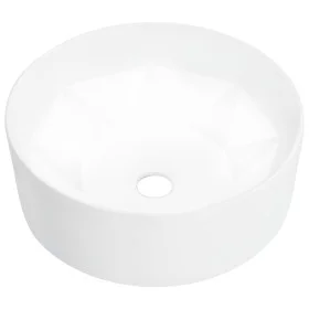 Weißes Keramikwaschbecken 36x14 cm von vidaXL, Sinkt - Ref: Foro24-143909, Preis: 59,10 €, Rabatt: %