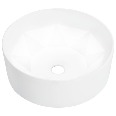 Weißes Keramikwaschbecken 36x14 cm von vidaXL, Sinkt - Ref: Foro24-143909, Preis: 59,94 €, Rabatt: %