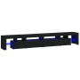 TV-Schrank mit LED-Leuchten Schwarz 260x36,5x40 cm von , TV-Möbel - Ref: Foro24-3152819, Preis: 177,62 €, Rabatt: %