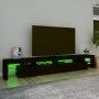 TV cabinet with LED lights Black 260x36.5x40 cm by , TV Furniture - Ref: Foro24-3152819, Price: 183,94 €, Discount: %