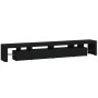 TV-Schrank mit LED-Leuchten Schwarz 260x36,5x40 cm von , TV-Möbel - Ref: Foro24-3152819, Preis: 177,62 €, Rabatt: %