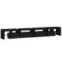 TV cabinet with LED lights Black 260x36.5x40 cm by , TV Furniture - Ref: Foro24-3152819, Price: 183,94 €, Discount: %