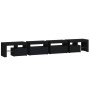 TV-Schrank mit LED-Leuchten Schwarz 260x36,5x40 cm von , TV-Möbel - Ref: Foro24-3152819, Preis: 177,62 €, Rabatt: %