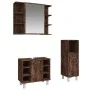 3-teiliges Badezimmermöbel-Set aus geräuchertem Eichensperrholz von , Badezimmermöbel - Ref: Foro24-3187609, Preis: 161,05 €,...