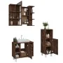 3-teiliges Badezimmermöbel-Set aus geräuchertem Eichensperrholz von , Badezimmermöbel - Ref: Foro24-3187609, Preis: 161,05 €,...