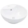 Washbasin with overflow 46.5x18 cm white ceramic by vidaXL, Sinks - Ref: Foro24-143903, Price: 71,81 €, Discount: %