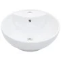Waschbecken mit Überlauf 46,5x18 cm aus weißer Keramik von vidaXL, Sinkt - Ref: Foro24-143903, Preis: 71,81 €, Rabatt: %