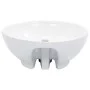 Washbasin with overflow 46.5x18 cm white ceramic by vidaXL, Sinks - Ref: Foro24-143903, Price: 71,81 €, Discount: %